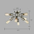 Sputnik Chandelier with 8 Socket Flush Mount Ceiling Light